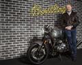 Breitling CEO, Mr. Georges Kern and a Norton Dominator Motorcycle :: Breitling