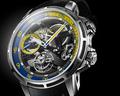 Hand-wound calibre A-300, one-minute flying tourbillon, 23 jewels, 28,800 vib/h (4 Hz), 55 hour power reserve :: ANGELUS